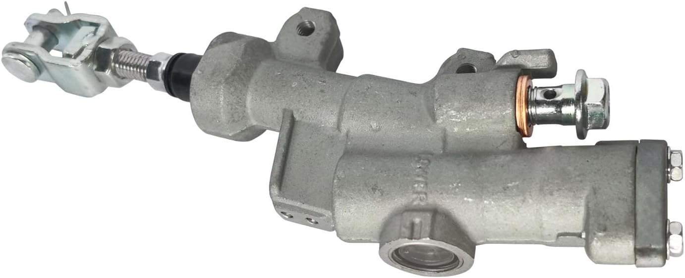 Rear Brake Master Cylinder Compatible with Yamaha Motorcycle YZ125 YZ125X YZ250 YZ250F YZ450 YZ450F WR250 WR250F WR450 WR450F Part # 33D-2583V-00-00 17D-2583V-00-00