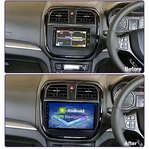Radio Coche 2 DIN Android Auto Vitara Brezza Mirror Link Bluetooth 2