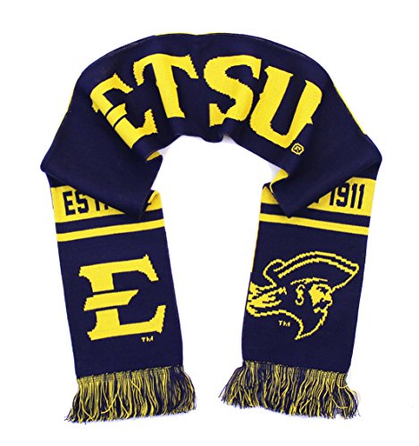 Tradition Scarves ETSU Scarf - East Tennessee State Bucs Knitted Classic