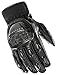 Joe Rocket Speedway Men's Motorcycle Riding Gloves (Black/Black, X-Large)