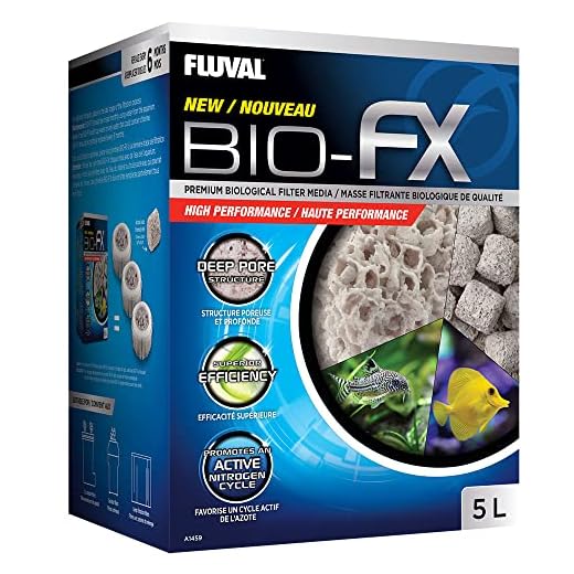 Fluval BIO-FX, Biological Aquarium Filter, Suitable for Most Aquariums, 5L