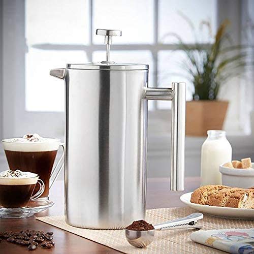 Cafetera Prensa Francesa Térmica Portátil 8 Tazas miniatura 3