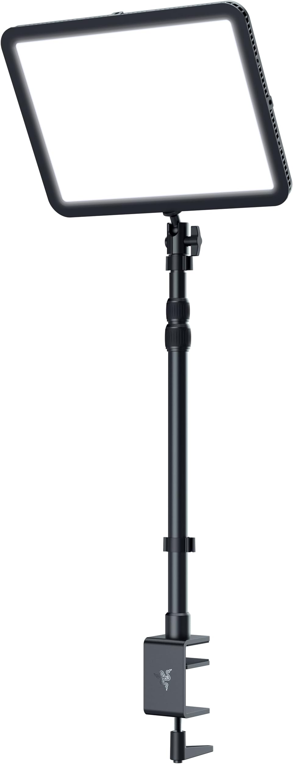 Key Light Chroma - Razer Chroma RGB-Lighting for Streaming (All-in-one Stream Panel, Customizable Spectrum, Interactive Lighting, Wi-Fi and Bluetooth) Nero