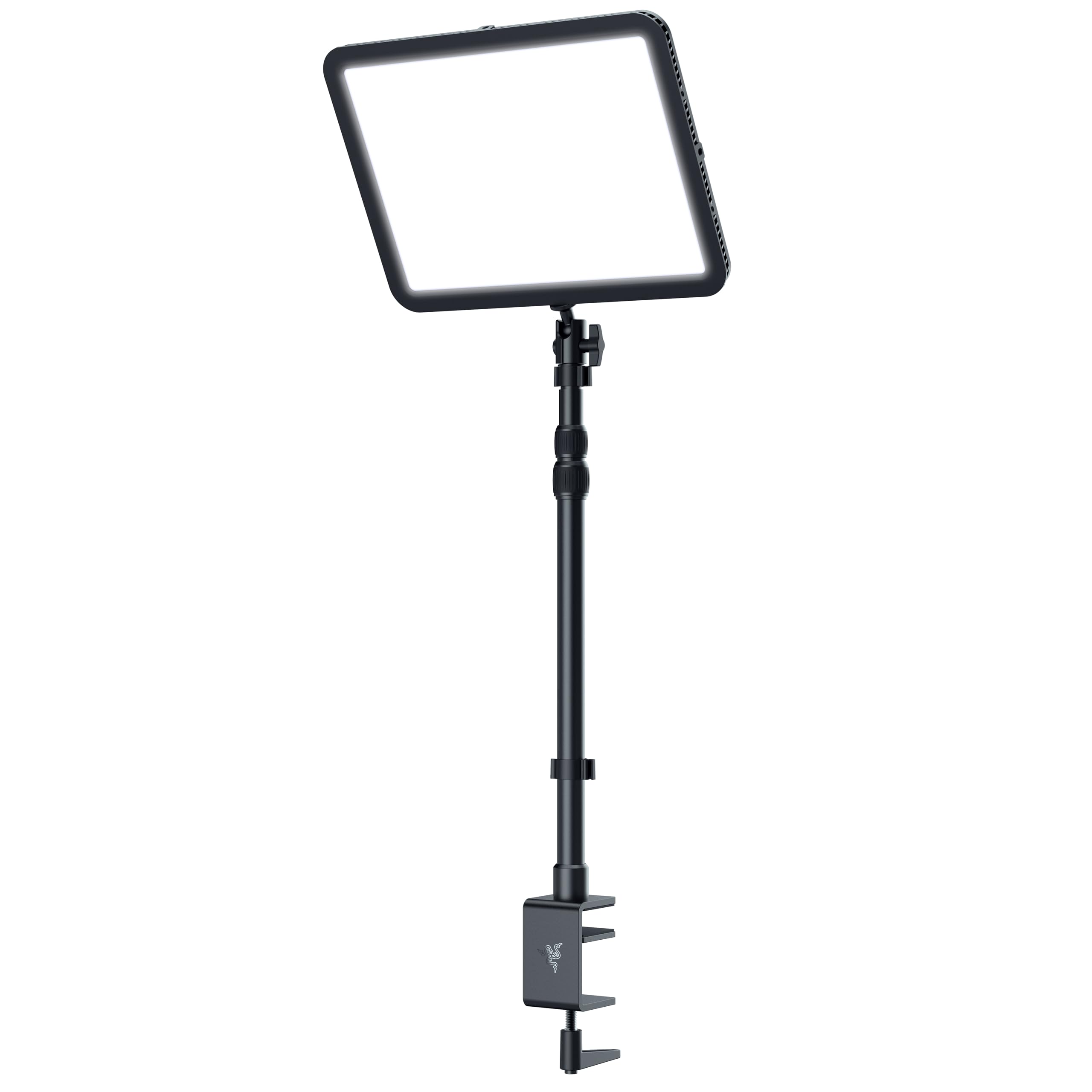 Key Light Chroma - Razer Chroma RGB-Lighting for Streaming (All-in-one Stream Panel, Customizable Spectrum, Interactive Lighting, Wi-Fi and Bluetooth) Nero