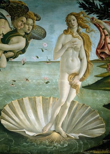 Cuadro de El nacimiento de Venus de Botticelli para transformar tu dormitorio con arte clásico