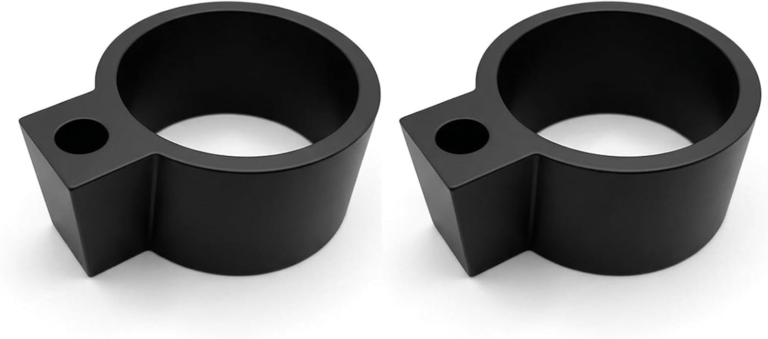 Cup Holder Spacer Insert Compatible with Kenworth, for Peterbilt, 77mm Inner Diameter, Non-Slip Base for Secure Fit, Fits Most Semi-Truck Cup Holders (Black)