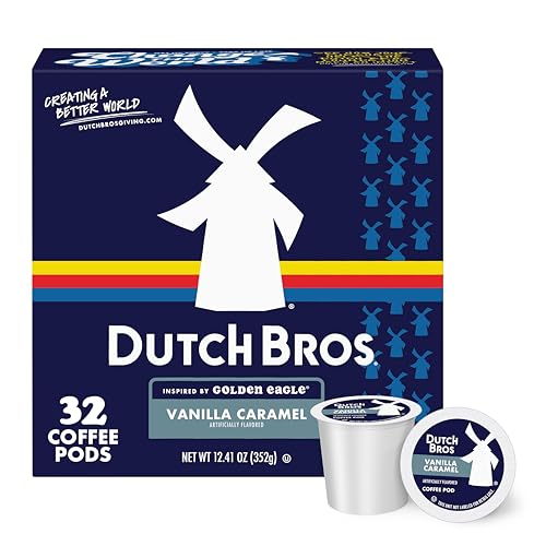Dutch Bros Vanilla Caramel Flavored Coffee Inspired by Golden Eagle®,