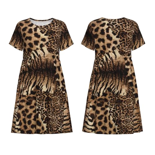 Robe d'été fluide léopard pour rester fraîche et élégante - 5