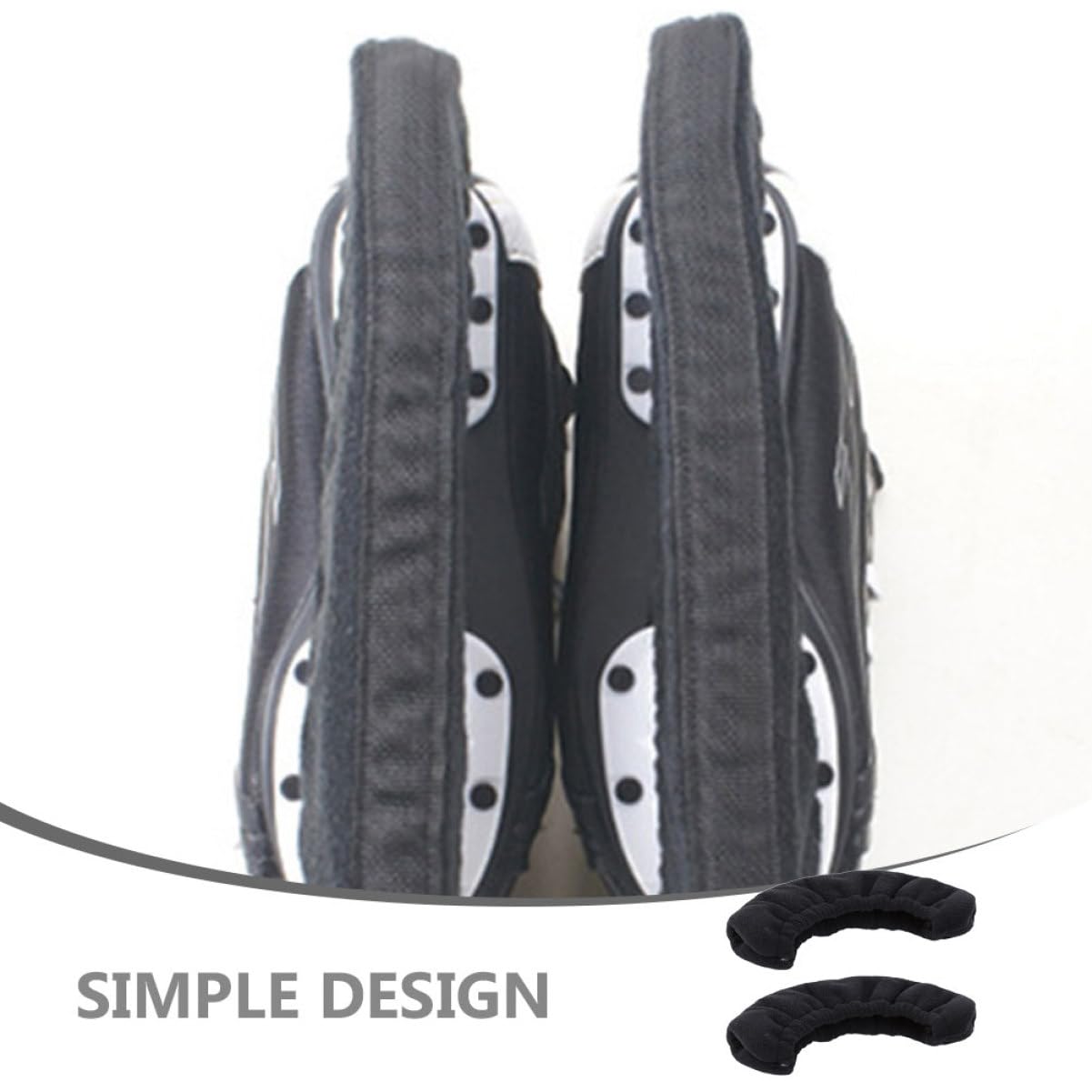 Sosoport Patin Protecteur Lames Housses De Patins à Glace Housses De Skate Protège-Patins Patinage Artistique Adulte Universel Accessoires De Patinage Garde Fibre Superfine Noir