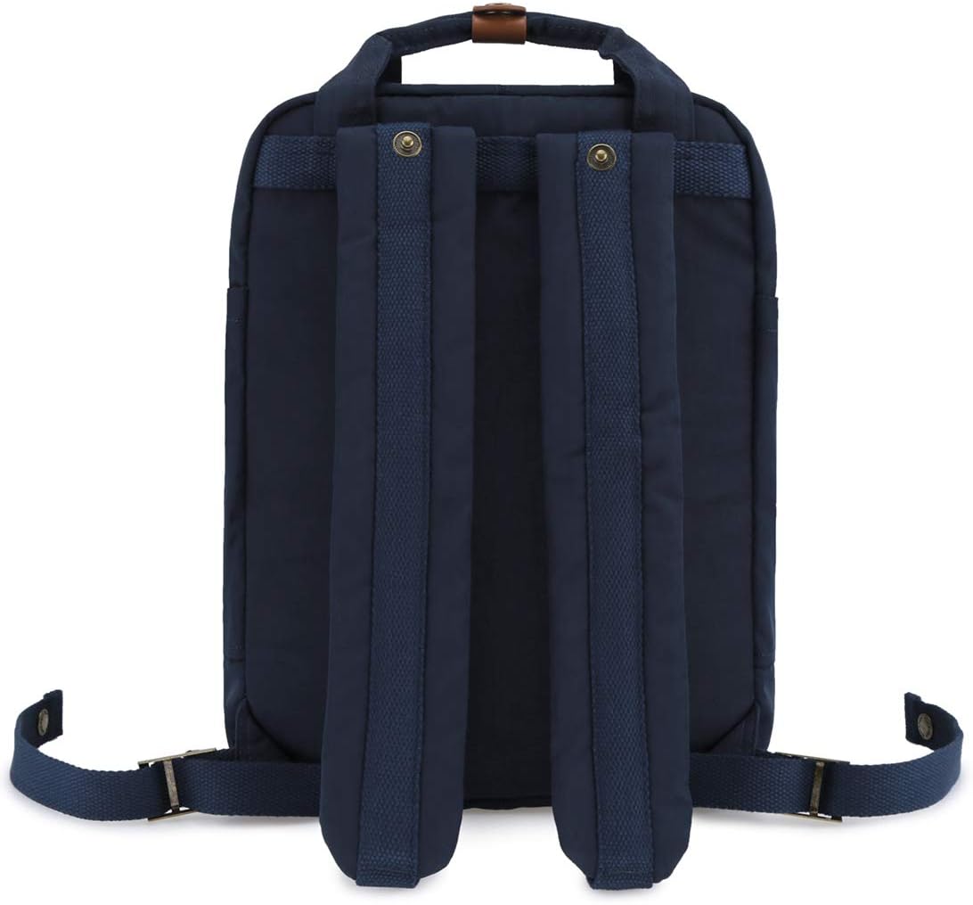 Himawari Backpack/Travel Backpack for Women 14.9" College Vintage Waterproof Bag ， Work Backpack for 14inch Laptop (HIM-28#Dark blue)