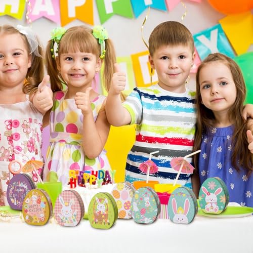 Pascua Candy Jar en pack de 8 para regalar bombones y organizar sorpresas 3