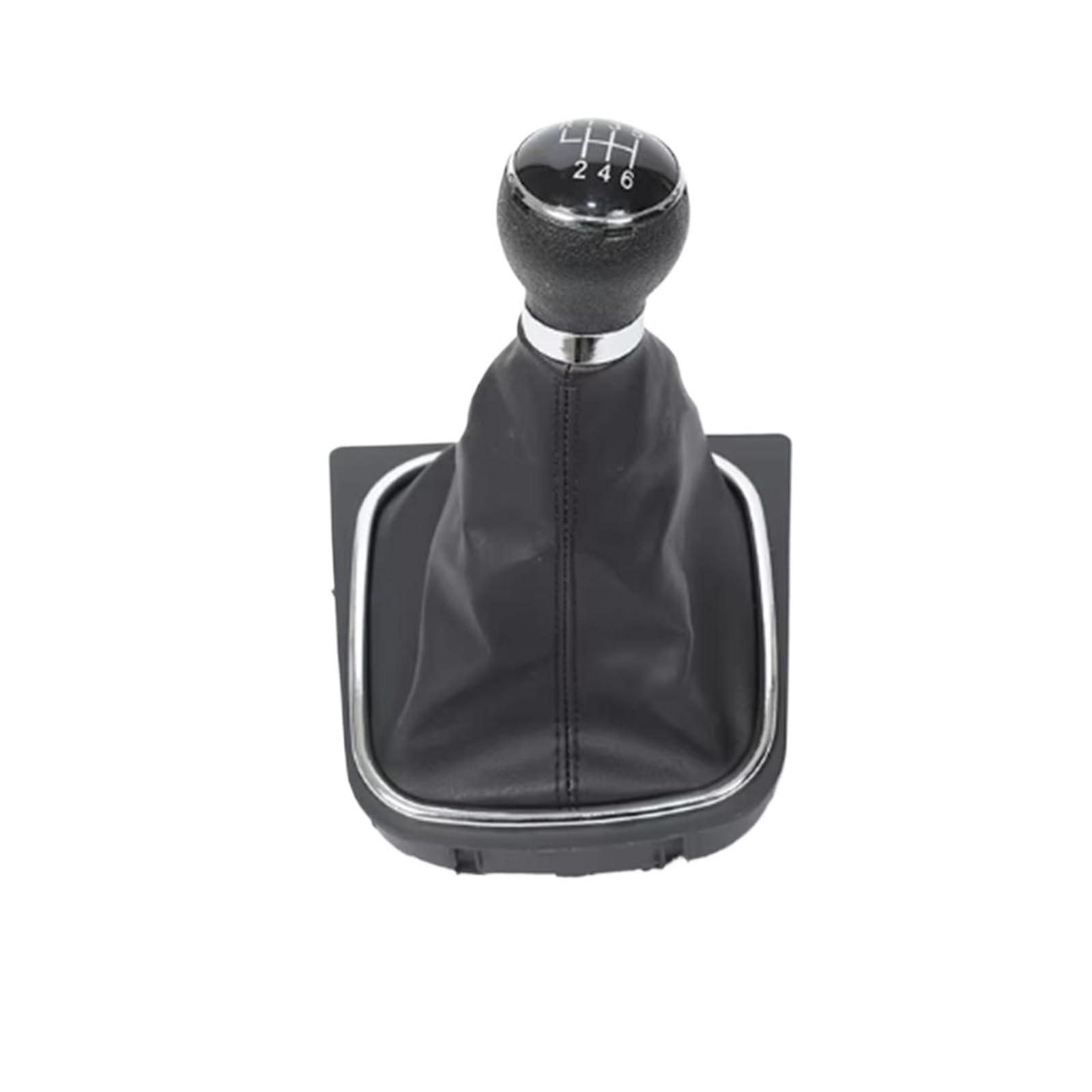 Fpterjz Gear Knob for Golf for MK5 MK6 for Jetta 2005-2014 Car Shift Handball Dust Cover 5/6 Speed Gear Shift Knob with Car Gear Shift Knob(6 Speed)