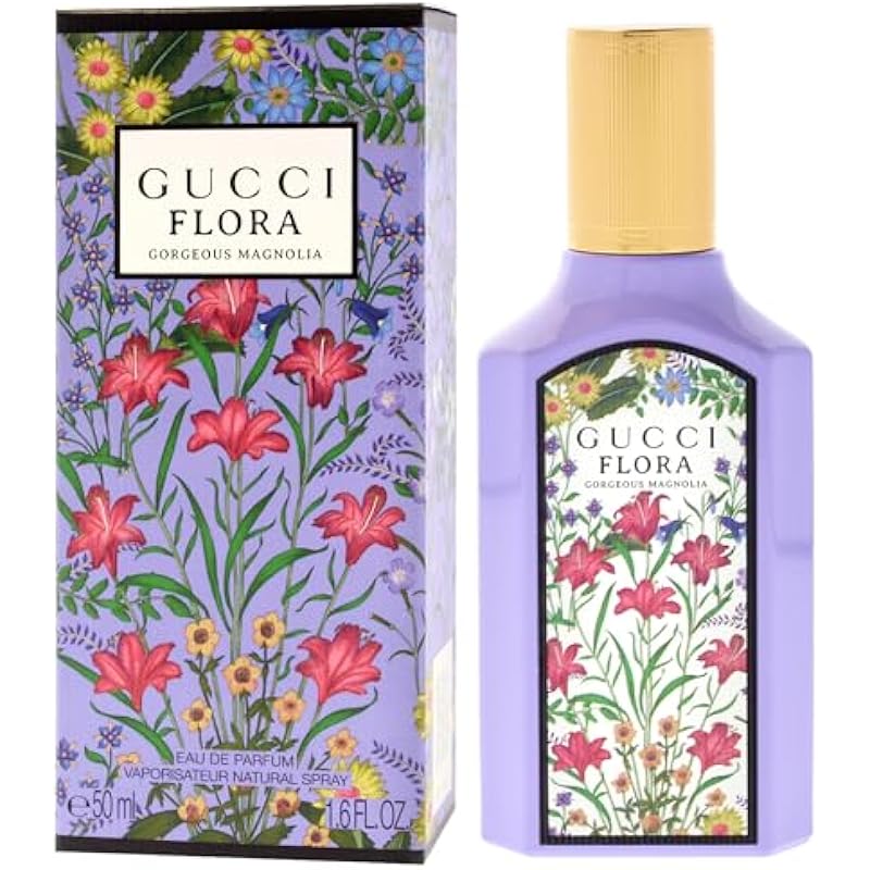 Gucci Flora Gorgeous Magnolia Eau De Parfum Spray for Women,1.6 Ounce 상세이미지 4