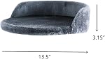 SHENGOCASE 13.5" Cat Tree Tower Top Perch Bed Platform Remplacement Pièces semi-arrondies M8, Tour de chat Ajouter sur, Accessoires