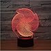 Produktbild Windmühle Touch Led Nachtlicht D Visuelle Nachtlicht Neue Phantasie Elektronik Usb Led 3D Lampe Kinderzimmer Led Kinder Lichter Lampen
