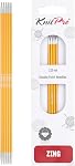 KnitPro Zing Double Pointed Needles 6" (15cm) | US Size 0 (2mm)