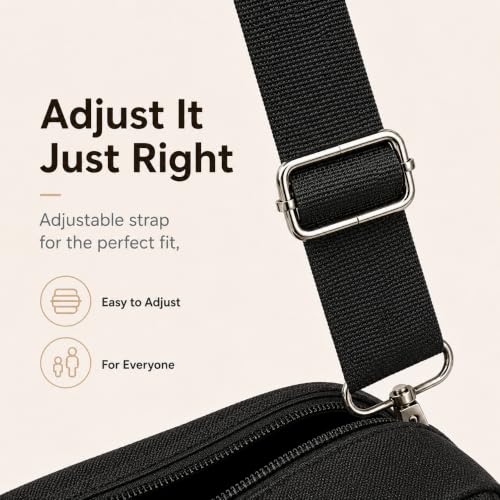 Image of LOVELYWIND Large Insulated Lunch Bag For Women, Black Lunch Box 12L | Large Shoulder Strap Lunch Tote With Insulated Lining; Stylish Look For Work, School, Picnic, And Organized Meals.