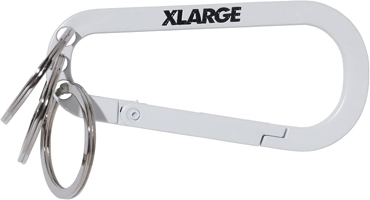 Extra Large Key Holder, Standard Logo Keyring Carabiner Mens