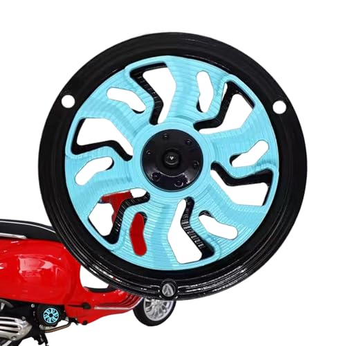Genérico Ventilador de refrigeración para Motocicleta - Protector de 5,31 Pulgadas | Cubierta galvanizada: Protectora Ventilador de refrigeración Motor Que Protege el radiador Impacto de esco