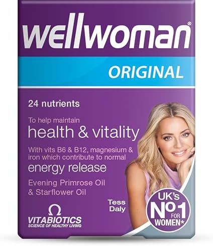 Wellwoman Vitabiotics Advanced Vitamin & Mineral Formula with Evening Primrose & Starflower Oils 30 Capsules