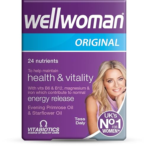Wellwoman Vitabiotics Advanced Vitamin & Mineral Formula with Evening Primrose & Starflower Oils 30 Capsules - Detailed View