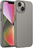 GGM GİYİM & AKSESUAR Apple iPhone 1314 ile Uyumlu İçi Kadife Dışı Mat Yapıya Sahip Koruma Sağlayan Lansman Silikon Kılıf Taş