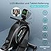 [2026 Neu] Rudergerät für Zuhause mit Magnet-Fitnesstrainer,Ruder... 16 Stufen Widerstand, Indoor-Gerät für das Home-Gym, Cardio-Trainingsgerät, 160 kg Kapazität mit LCD-Monitor
