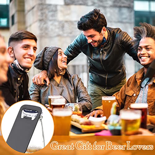 30 Pieces Stainless Steel Flat Bottle Opener Groomsmen Wallet Beer Bottle Opener For Kitchen, Bar, Restaurant, Wedding Bridesmaid Favor, Black #TOP4