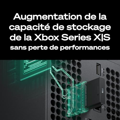 Seagate Expansion Card pour Xbox Series X|S SSD 2To, Plug and Play NVMe SSD Expansion, officiel permis, Services Rescue (STJR2000400)