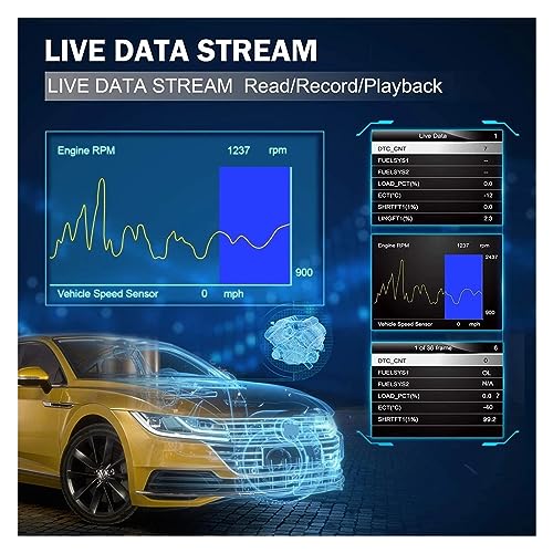 Scanner de voiture NT301 Plus et testeur de batterie avec lecteur de code