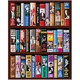 White Mountain 1000 Piece Jigsaw Puzzle Classic Movie Bookshelf Puzzles with Large Pieces for Adults and Family 24'x30' – Fictions