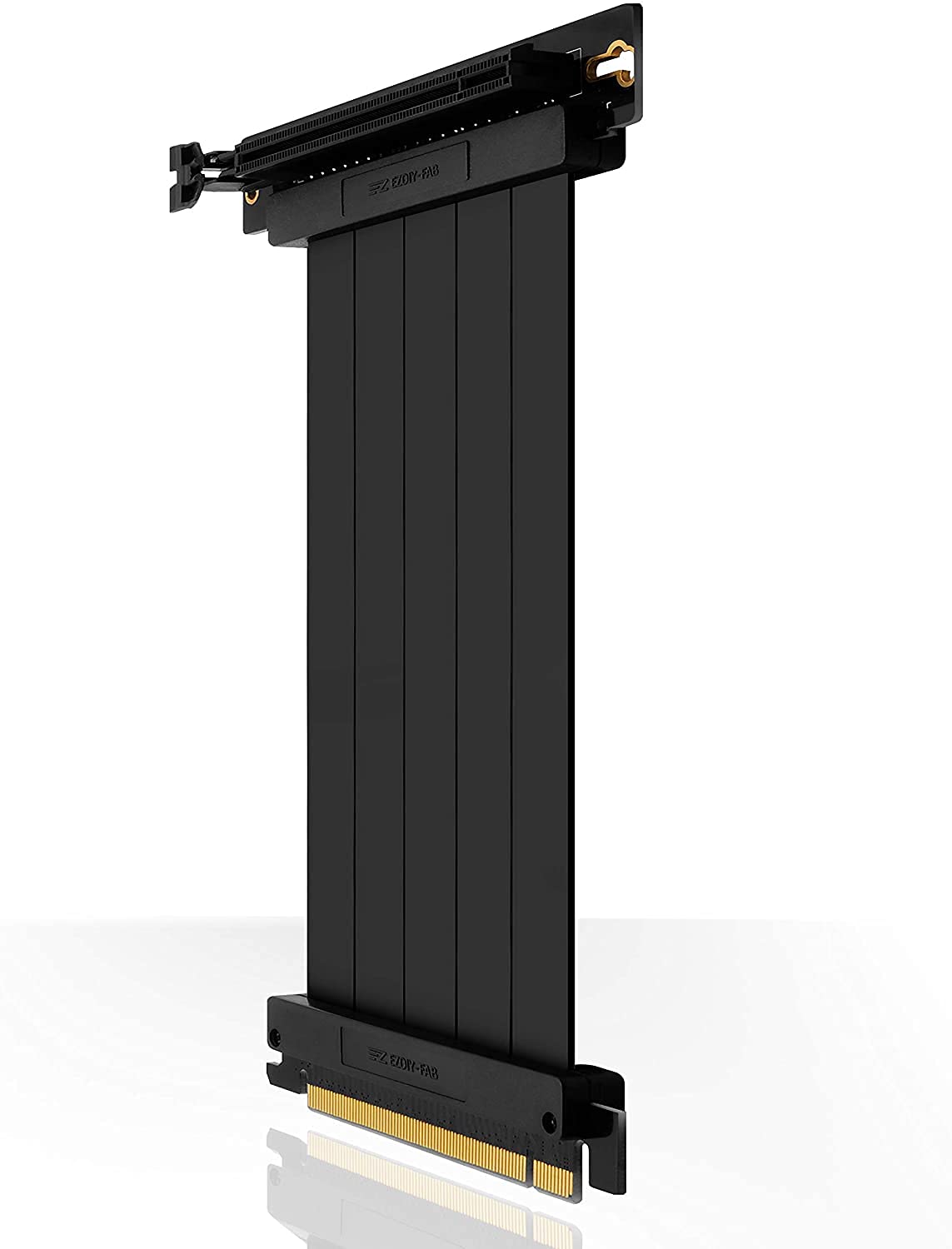 DDB PCI Express x16 PCIe 3.0 Extension Cable High Shielding Property Flexible High Speed Riser Card Connector Compatible with GTX RTX Series, Radeon Series Graphics Card(20cm) (7.87)