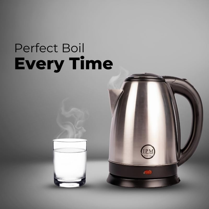Image of ELECTRIC CORDLESS KETTLE 1.8 LTR KOSTO for Home, Office & Commercial Use - Energy Efficient & Durable Design 1500W 1.8LTR BASIC KOSTO KETTLE