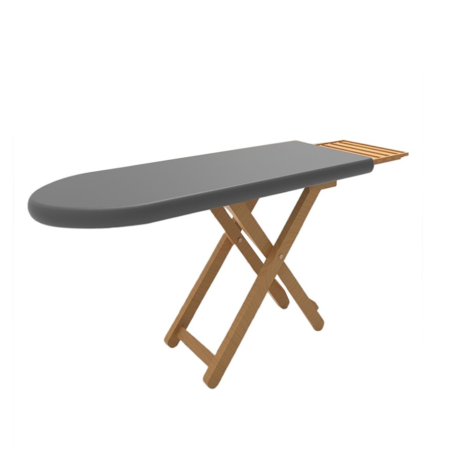QYZXTH Vertical Wooden Ironing Board Home Folding Retro Ironing