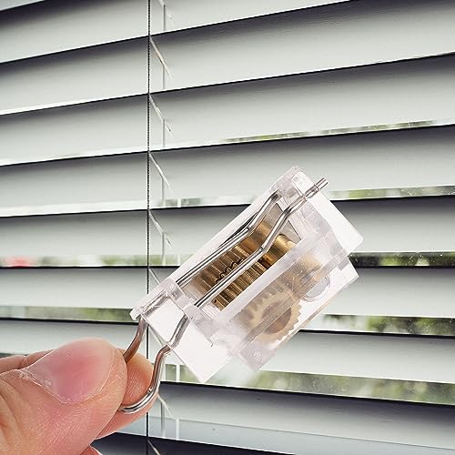 EXCEART 4pcs Window Curtains Window Shades for Home Blinds Venetian Blind Install Parts Cord Locks for Venetian Window Parts Cord Lock Drawstring Pom Major - Image 2