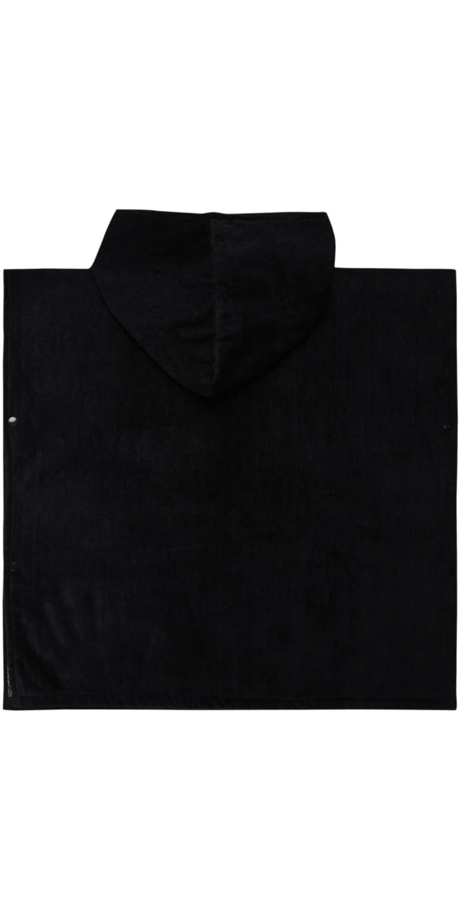 Quiksilver 2026 Junior Kapuzen-Poncho-Handtuch, Schwarz