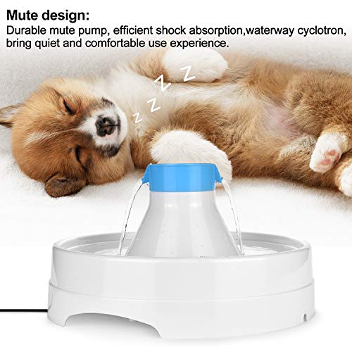 Ownpets Pet Water Fountain,Large 3L/102oz Automatic Dog Water Fountain