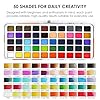 Grabie 50 Colors Watercolor Paint Set, Detail Paint Brush Included, Watercolor Paints, Painting Sets, Art Supplies for Painting, Travel Watercolor Set, Amateur Hobbyists #3