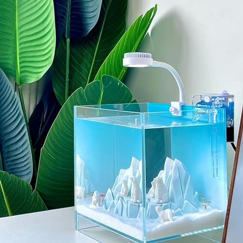 Holoaqua Hang On Small Aquarium Filter 40 Gph With Multilayer Filtration & Adjustable Flow Rate Function thumb #6