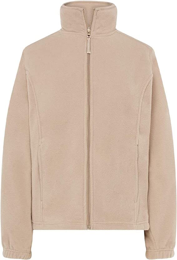 FYL Veste polaire pour femme (M, sable), sable, S-XXL