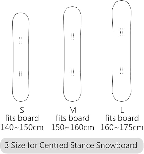 Miniatura 10 de MONS Funda de protección de snowboard suave con encuadernación abierta