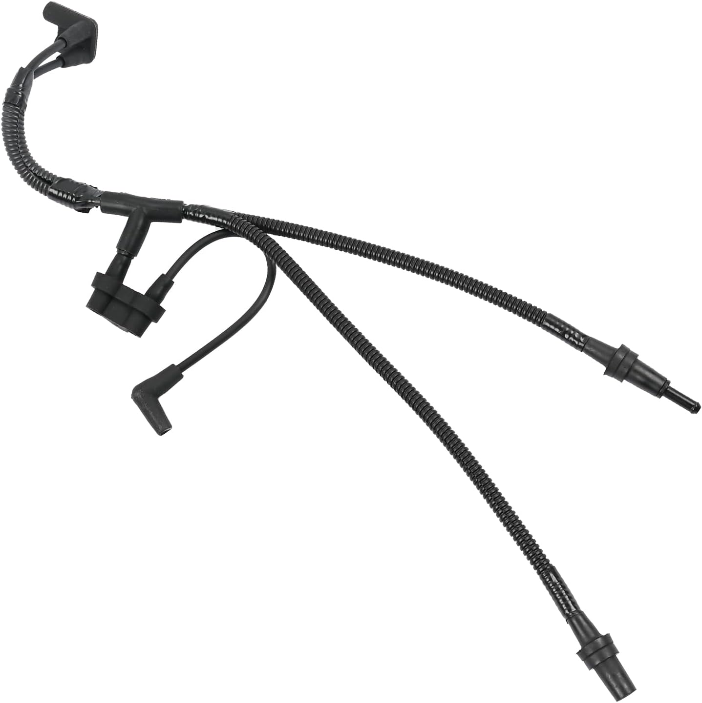 F81Z-7A784-BB Vacuum Reservoir Tube Assembly Replace F81Z7A784BB Fit for Ford F-250 F-350 F-450 F-550 Super Duty 1999-2007｜Excursion 2000-2005 5.4L 6.0L 6.8L 7.3L Rubber Elbow