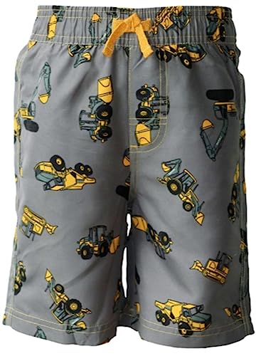 John Deere Gray Construction Equipment Active Shorts Mesh Lining Sizes 2T 3T 4T 5 6 7