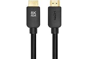 Monoprice Certified Premium High Speed HDMI Cable: 8K Certified 48Gbps HDMI 2.1 Experience