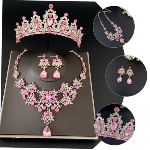 Tiara y rhinestone dorados para compromisos que soluciona tu look 7