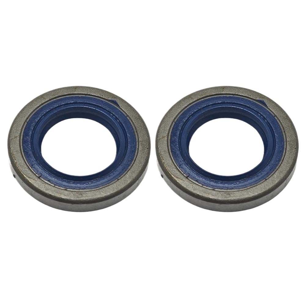 Paquete de 2 sellos de aceite compatibles con motosierra modelos 268, 272, 61, 66, 266, 343, 343F, 343FR, 343R, 345FX, K750, K760, K970.
