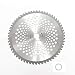 BlueCatELE 10 inch 80T Carbide Tip Blade with Washer Adapter Brush Cutter Trimmer Weed Eater Blade
