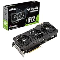 ASUS TUF Gaming NVIDIA GeForce RTX 3070 Ti OC Edition Graphics Card (PCIe 4.0, 8GB GDDR6X, HDMI 2.1, DisplayPort 1.4a, Dual Ball Fan Bearings, Military-Grade Certification, GPU Tweak II)