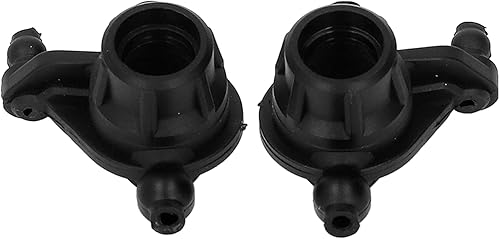 Asixxsix Copa de dirección de coche RC, 2 piezas Balck PA RC Copa de dirección firme y estable RC accesorios de repuesto para coche SCY 16101 16102