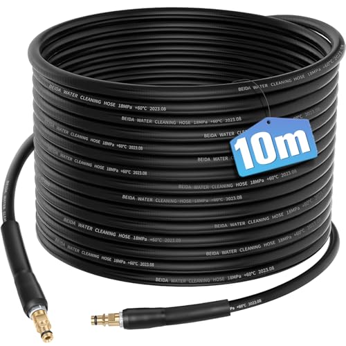 RUKHOOL 10M Flexible Tuyau pour Kärcher K2 K3 K4 K5 K6 K7 Nettoyeur Haute Pression Accessoires Rallonge Tuyau de Rechange Pièces Détachées Tuyau...